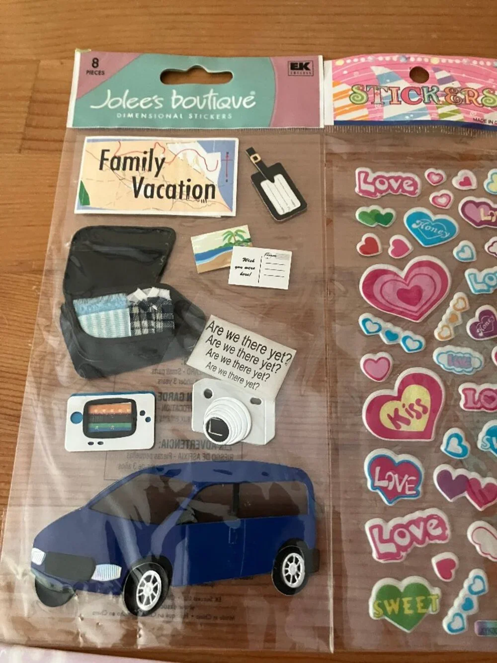 Craft stickers packs